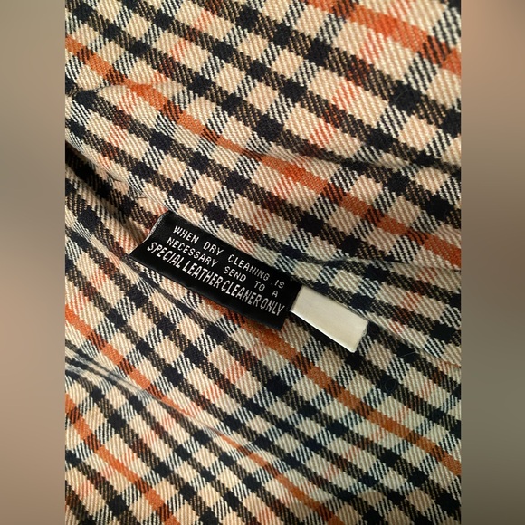 Vintage Double Breasted Leather Coat by Pelle Studio for Wilson Leather - Picture 8 of 11